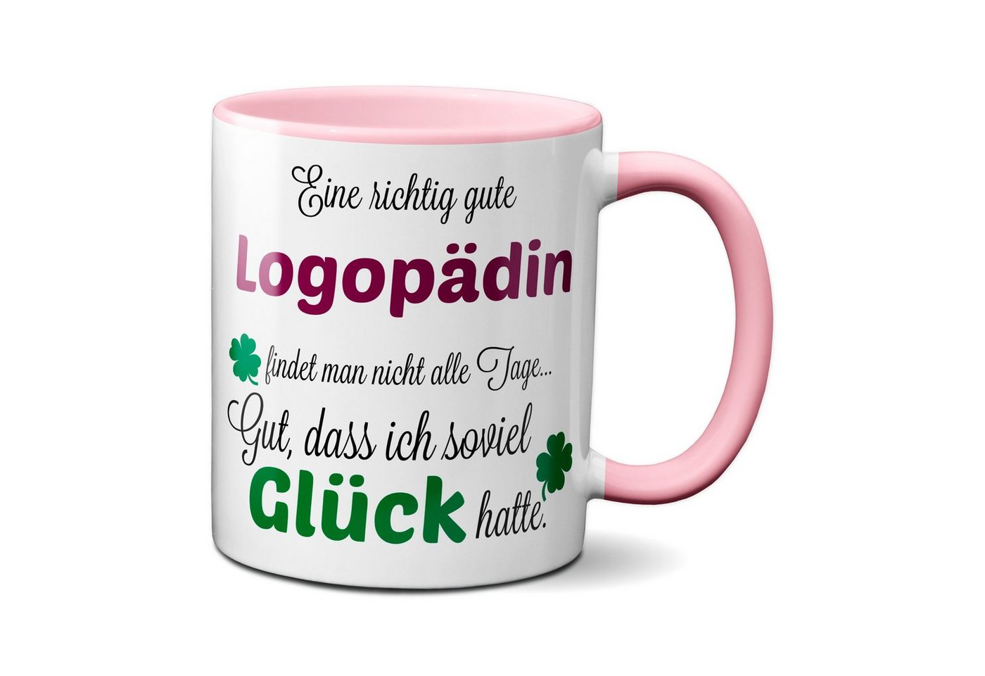 TASSENKING Tasse, Eine gute Logopädin... - Tasse -Kaffeebecher - Geschenk von TASSENKING