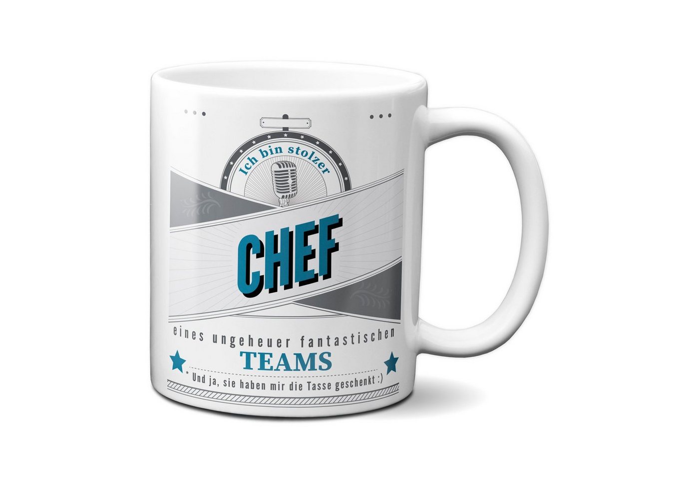 TASSENKING Tasse, Stolzer Chef eines fantastischen Teams von TASSENKING