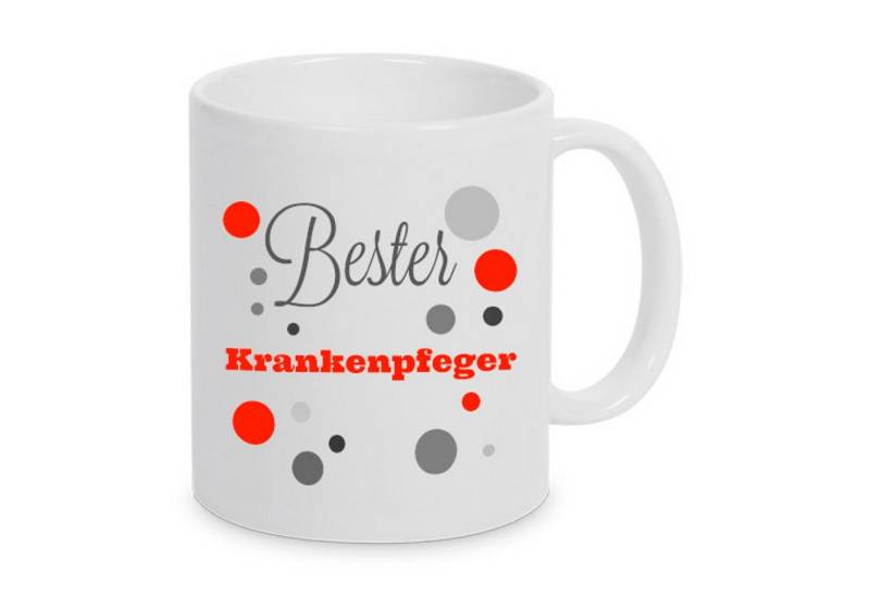 TASSENKING Tasse, Bester Krankenpfleger - Tasse - Kaffeebecher - Geschenk von TASSENKING