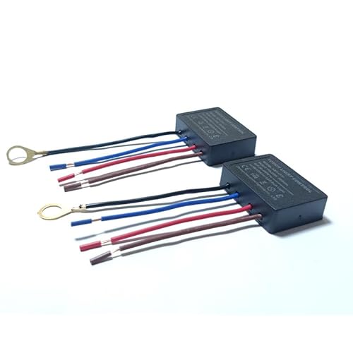 2 Stück Tischlampe Touch Schalte, Touch Dimmer Modul 4 Wege TouchSensor Dimmer Lichtschalter Dimmen für Tischlampen Stehlampen Wandlampen und Dekorative Lampen von TASSFROO