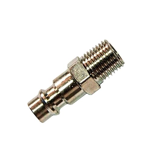 4 Stück Druckluftkupplung Euro mit Außengewinde, 1/4 Zoll Luftanschluss Schnellkupplung Anschlussstück Schlauchverbinder Messing 1/4" Kupplungsstecker Luftleitungsanschlüsse für Kompressoren 4 Stück Druckluftkupplung Euro mit Außengewinde, 1/4 Zoll Luftanschluss Schnellkupplung Anschlussstück Schlauchverbinder Messing 1/4" Kupplungsstecker Luftleitungsanschlüsse für Kompressoren von TASSFROO
