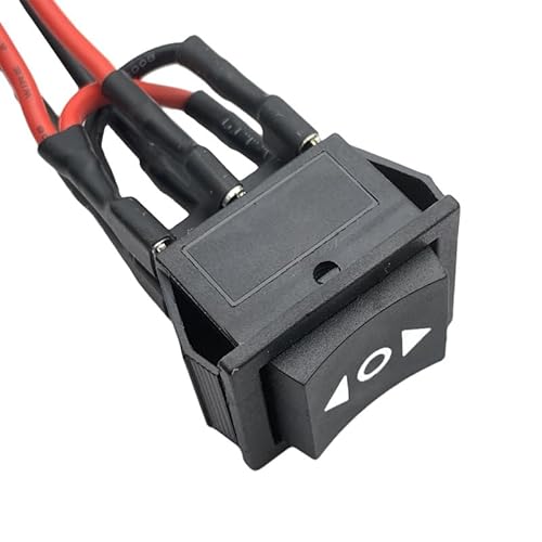 Momentanen Wippschalter, 12V Kippschalter Ein-Aus-Ein wippschalter 6 polig Automatikschalter Gleichstrommotor Latching Control Kippschalter 12V 10A Umsteller Auto Boot Wipptaster mit Kabel Momentanen Wippschalter, 12V Kippschalter Ein-Aus-Ein wippschalter 6 polig Automatikschalter Gleichstrommotor Latching Control Kippschalter 12V 10A Umsteller Auto Boot Wipptaster mit Kabel von TASSFROO
