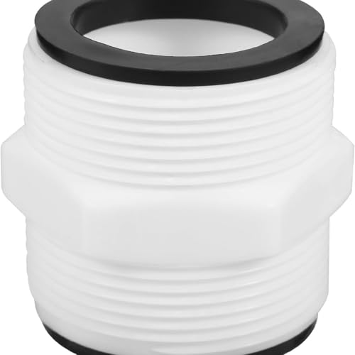 Poolanschlussset 38mm, Schlauchverbinder 38mm Pool Adapter Poolschlauch Verbinder Poolschlauch Schlauchadapter Pool Anschluss Set mit 2 Schwarz Dichtung für Sie den 1,5-Zoll-Schlauch, Poolzubehör Poolanschlussset 38mm, Schlauchverbinder 38mm Pool Adapter Poolschlauch Verbinder Poolschlauch Schlauchadapter Pool Anschluss Set mit 2 Schwarz Dichtung für Sie den 1,5-Zoll-Schlauch, Poolzubehör von TASSFROO