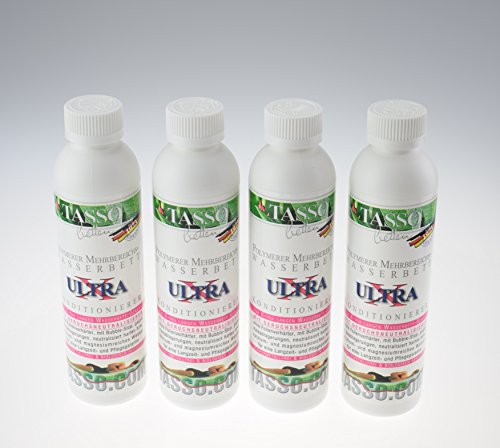 TASSO Konditionierer Ultra-X für Wasserbetten mit Bubble Stop (4er Sparpack) von TASSO