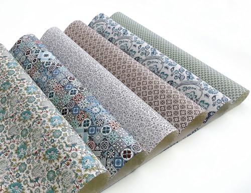 TASSOTTI | Elegantes klassisches Geschenkpapier | Set mit 6 verschiedenen Blättern, 50 x 70 cm, 85 g, ideal für Buchbücher, Möbelverkleidung, Decoupage, Origami, FSC-zertifiziert, sichere Verpackung von Tassotti