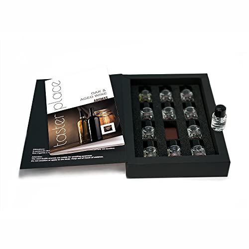 TASTERPLACE Aroma Set – Oak And Aged Wine – English – for Sommeliers – for Wine Lovers – Tasting Tool TASTERPLACE Aroma Set – Oak And Aged Wine – English – for Sommeliers – for Wine Lovers – Tasting Tool von TASTERPLACE