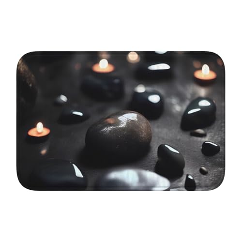 TATAUU Black Mystery Heart Stone Hem Pad 40x60 Weich und bequem, rutschfest und verschleißfest, mit verschiedenen Mustern, geeignet für Zuhause und Büro. TATAUU Black Mystery Heart Stone Hem Pad 40x60 Weich und bequem, rutschfest und verschleißfest, mit verschiedenen Mustern, geeignet für Zuhause und Büro. von TATAUU