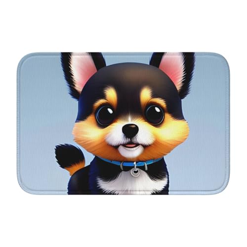 TATAUU Card Love Fancy Puppy Saumpolster 40x60 Weich und bequem, rutschfest und verschleißfest, mit verschiedenen Mustern, geeignet für Zuhause und Büro von TATAUU