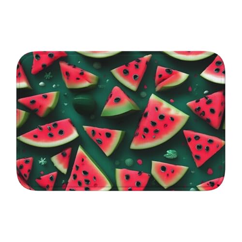 TATAUU Dream Wassermelone Saumpolster 40x60 Weich und bequem, rutschfest und verschleißfest, mit verschiedenen Mustern, geeignet für Zuhause und Büro, Schwarz TATAUU Dream Wassermelone Saumpolster 40x60 Weich und bequem, rutschfest und verschleißfest, mit verschiedenen Mustern, geeignet für Zuhause und Büro, Schwarz von TATAUU