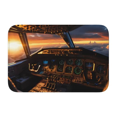 TATAUU Flugzeug-Cockpit-Saumpolster 40x60, weich und bequem, rutschfest und verschleißfest, mit verschiedenen Mustern, geeignet für Zuhause und Büro. TATAUU Flugzeug-Cockpit-Saumpolster 40x60, weich und bequem, rutschfest und verschleißfest, mit verschiedenen Mustern, geeignet für Zuhause und Büro. von TATAUU