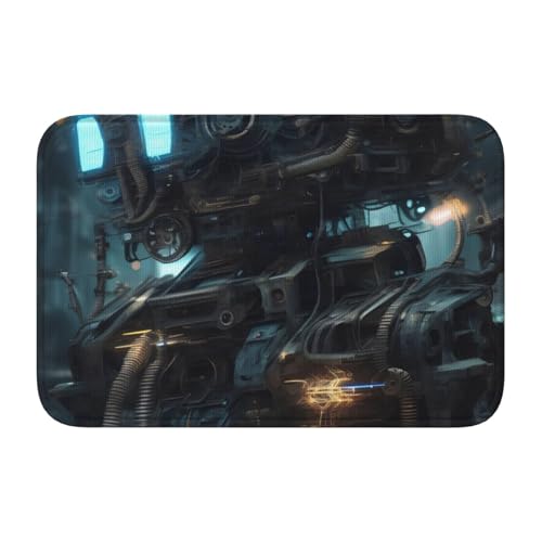TATAUU Future Robot Hem Pad 40x60 Weich und bequem, rutschfest und verschleißfest, mit verschiedenen Mustern, geeignet für Zuhause und Büro. TATAUU Future Robot Hem Pad 40x60 Weich und bequem, rutschfest und verschleißfest, mit verschiedenen Mustern, geeignet für Zuhause und Büro. von TATAUU