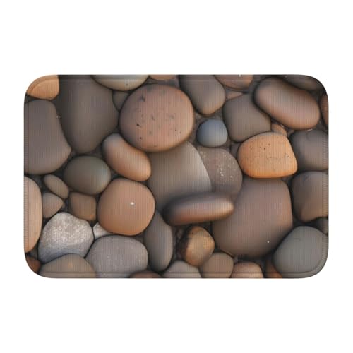 TATAUU Kieselsteine im Strand Saumpolster 40x60 Weich und bequem, rutschfest und verschleißfest, mit verschiedenen Mustern, geeignet für Zuhause und Büro. TATAUU Kieselsteine im Strand Saumpolster 40x60 Weich und bequem, rutschfest und verschleißfest, mit verschiedenen Mustern, geeignet für Zuhause und Büro. von TATAUU
