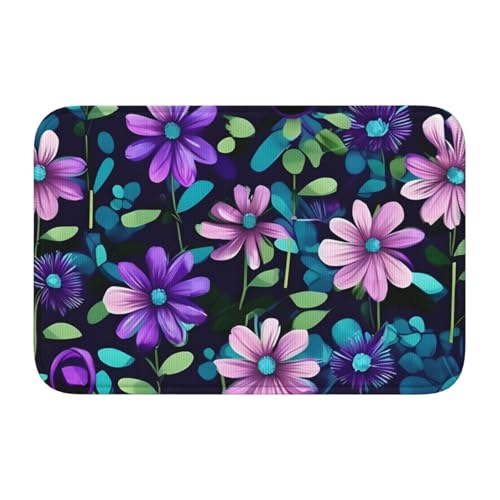 TATAUU Lila Kamelie Saumpolster 40x60 Weich und bequem, rutschfest und verschleißfest, mit verschiedenen Mustern, geeignet für Zuhause und Büro. von TATAUU