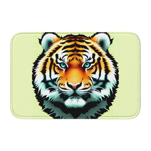 TATAUU Little Fat Tiger Head Hem Pad 40x60 Weich und bequem, rutschfest und verschleißfest, mit verschiedenen Mustern, geeignet für Zuhause und Büro. TATAUU Little Fat Tiger Head Hem Pad 40x60 Weich und bequem, rutschfest und verschleißfest, mit verschiedenen Mustern, geeignet für Zuhause und Büro. von TATAUU