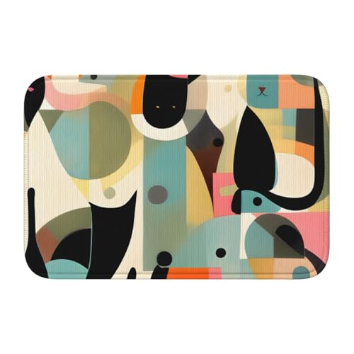 TATAUU Mid-Century Modern Art Katzensaumpolster 40x60 Weich und bequem, rutschfest und verschleißfest, mit verschiedenen Mustern, geeignet für Zuhause und Büro. TATAUU Mid-Century Modern Art Katzensaumpolster 40x60 Weich und bequem, rutschfest und verschleißfest, mit verschiedenen Mustern, geeignet für Zuhause und Büro. von TATAUU