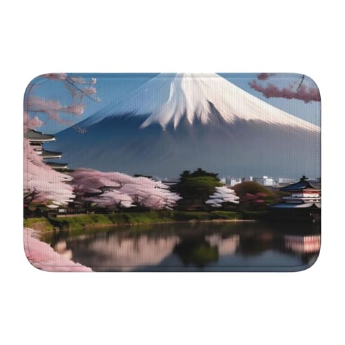 TATAUU Mt. Fuji im Frühjahrs-Saumpolster 40x60, weich und bequem, rutschfest und verschleißfest, mit verschiedenen Mustern, geeignet für Zuhause und Büro. TATAUU Mt. Fuji im Frühjahrs-Saumpolster 40x60, weich und bequem, rutschfest und verschleißfest, mit verschiedenen Mustern, geeignet für Zuhause und Büro. von TATAUU