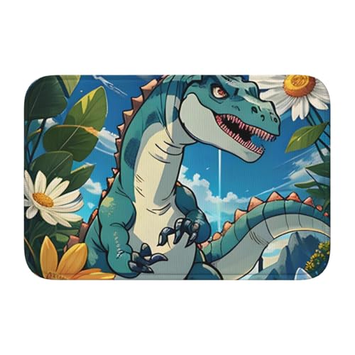 TATAUU Niedlicher Dinosaurier-Saumpolster, 40 x 60 cm, weich und bequem, rutschfest und verschleißfest, mit verschiedenen Mustern, geeignet für Zuhause und Büro. TATAUU Niedlicher Dinosaurier-Saumpolster, 40 x 60 cm, weich und bequem, rutschfest und verschleißfest, mit verschiedenen Mustern, geeignet für Zuhause und Büro. von TATAUU
