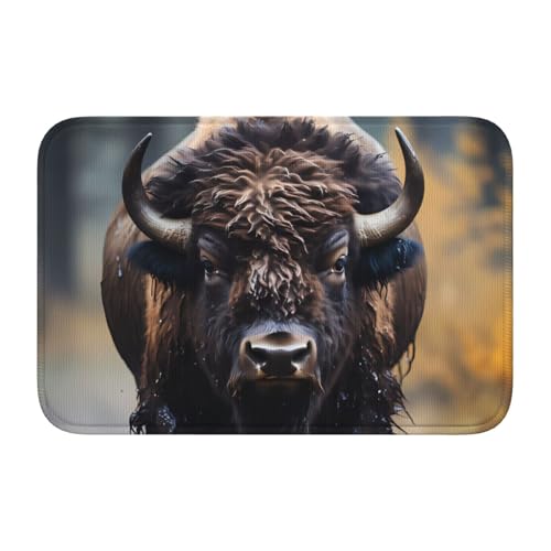 TATAUU Nordamerikanisches Bison Saumpolster 40x60, weich und bequem, rutschfest und verschleißfest, mit verschiedenen Mustern, geeignet für Zuhause und Büro. TATAUU Nordamerikanisches Bison Saumpolster 40x60, weich und bequem, rutschfest und verschleißfest, mit verschiedenen Mustern, geeignet für Zuhause und Büro. von TATAUU
