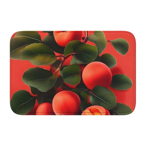 TATAUU Saumpolster Rot Aprikose 40x60 Weich und bequem, rutschfest und verschleißfest, mit verschiedenen Mustern, geeignet für Zuhause und Büro. von TATAUU