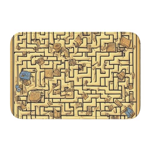 TATAUU Schatzlabyrinth Pad 40x60 Weich und bequem, rutschfest und verschleißfest, mit verschiedenen Mustern, geeignet für Zuhause und Büro. TATAUU Schatzlabyrinth Pad 40x60 Weich und bequem, rutschfest und verschleißfest, mit verschiedenen Mustern, geeignet für Zuhause und Büro. von TATAUU