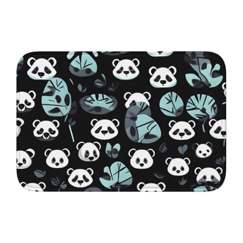 TATAUU Schwarz-Weiß-Panda-Gesichtsaum Pad 40x60 Weich und bequem, rutschfest und verschleißfest, mit verschiedenen Mustern, geeignet für Zuhause und Büro. TATAUU Schwarz-Weiß-Panda-Gesichtsaum Pad 40x60 Weich und bequem, rutschfest und verschleißfest, mit verschiedenen Mustern, geeignet für Zuhause und Büro. von TATAUU