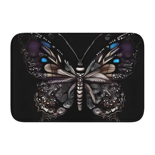 TATAUU Science Butterfly Saumpolster 40x60 Weich und bequem, rutschfest und verschleißfest, mit verschiedenen Mustern, geeignet für Zuhause und Büro. von TATAUU