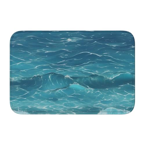 TATAUU The Deep Blue Sea Saumpolster 40x60, weich und bequem, rutschfest und verschleißfest, mit verschiedenen Mustern, geeignet für Zuhause und Büro, Schwarz TATAUU The Deep Blue Sea Saumpolster 40x60, weich und bequem, rutschfest und verschleißfest, mit verschiedenen Mustern, geeignet für Zuhause und Büro, Schwarz von TATAUU