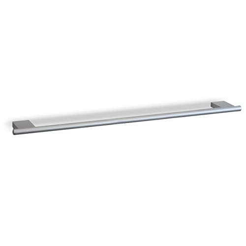 TATAY Handtuchstange aus Aluminium, Modell Ice, große Ausführung mit modernem, elegantem Design. Befestigungssystem mit Schrauben TATAY Handtuchstange aus Aluminium, Modell Ice, große Ausführung mit modernem, elegantem Design. Befestigungssystem mit Schrauben von TATAY