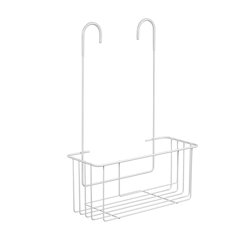 TATAY Korb mit Kleiderbügel Model Air, INOX, Farbe Weiß. Mabe 28 x 39 x 12.5 cm von TATAY