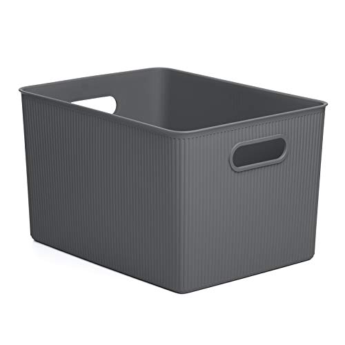 Tatay 7010414 Aufbewahrungsbox Baobab, 22L Kapazität, Polypropylen, BPA frei, Anthrazitgrau. Maßnahmen 29,4 x 38,5 x 23 cm Tatay 7010414 Aufbewahrungsbox Baobab, 22L Kapazität, Polypropylen, BPA frei, Anthrazitgrau. Maßnahmen 29,4 x 38,5 x 23 cm von TATAY