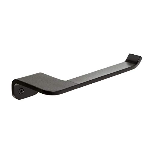 Tatay Onyx Toilettenpapierhalter mit Deckel, aus Aluminium, matt, Schwarz, mit doppeltem Befestigungssystem, Schraube und Kleber, 12 x 5 x 10 cm 7 x 3 x 16.5 cm Tatay Onyx Toilettenpapierhalter mit Deckel, aus Aluminium, matt, Schwarz, mit doppeltem Befestigungssystem, Schraube und Kleber, 12 x 5 x 10 cm 7 x 3 x 16.5 cm von TATAY