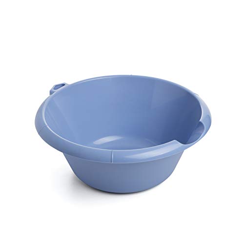 Tatay Runde Schüssel, 6L Fassungsvermögen, BPA-frei, mit Aufhängerloch, Blau. Messen 35 x 14,2 x 35,7 cm von TATAY