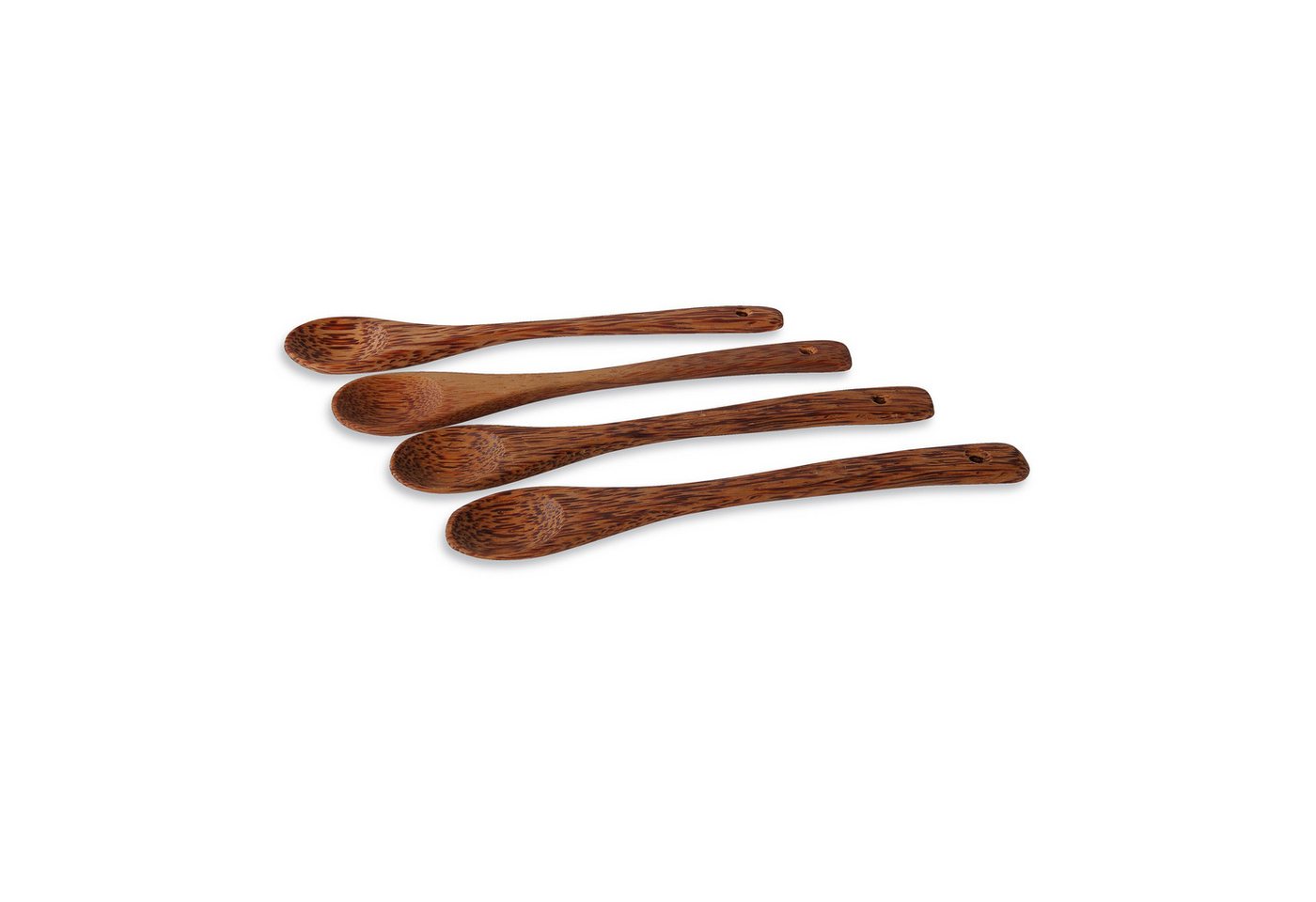 TATONKA® Besteck-Set Spoon Set (4 pcs) Löffel aus Kokosnussholz, Kokos von TATONKA®