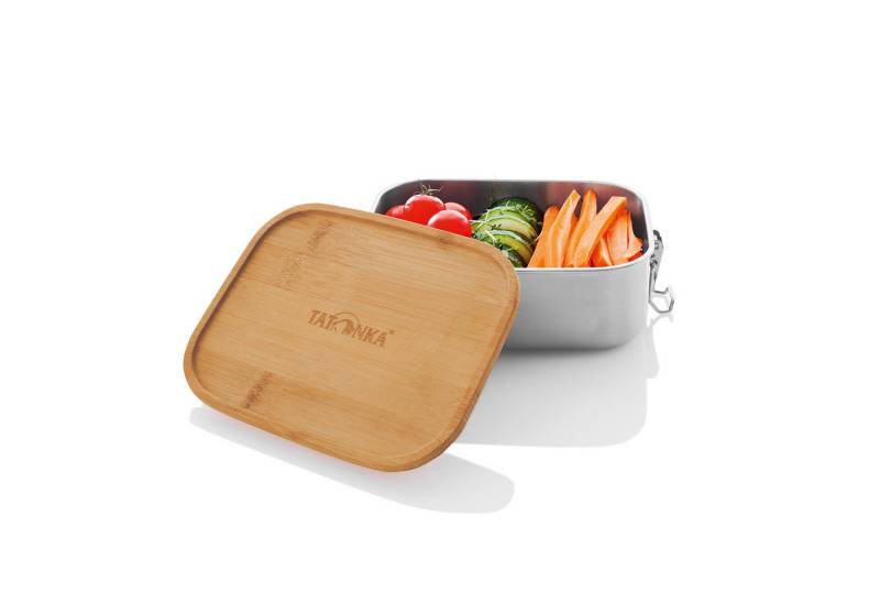 TATONKA® Lunchbox Lunch Box I 800 Bamboo Edelstahl-Brotdose, Edelstahl 18/10 von TATONKA®