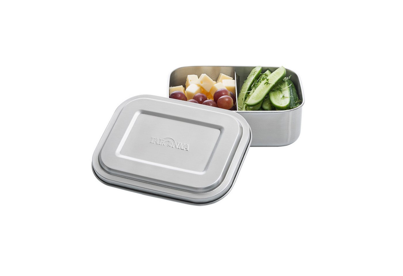 TATONKA® Lunchbox Lunch Box II 800 Edelstahl-Brotdose, Edelstahl 18/10 von TATONKA®
