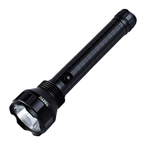 Tattu D2 Taschenlampe 2 D-Cell LED Stablampe, Schwarz von TATTU