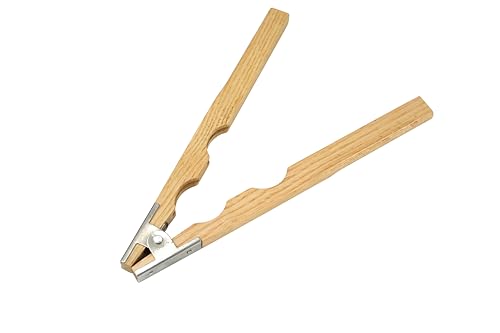 TAURISH Holzringhalter, Handklemme, 20,3 cm, Holz-Schleifgriff für Schmuckherstellung, leichtes Werkzeug mit Metallscharnierfeder, Profiqualität zum Polieren und Schleifen von Ringen TAURISH Holzringhalter, Handklemme, 20,3 cm, Holz-Schleifgriff für Schmuckherstellung, leichtes Werkzeug mit Metallscharnierfeder, Profiqualität zum Polieren und Schleifen von Ringen von TAURISH