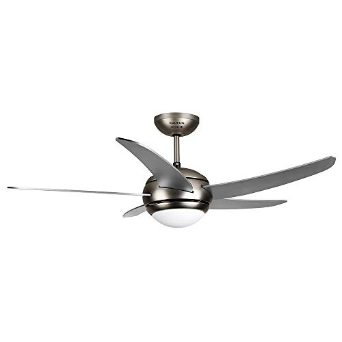 Taurus Deckenventilator | Alpatec | FRESKO 5B |120 cm Durchmesser | Silber/weiß von Taurus