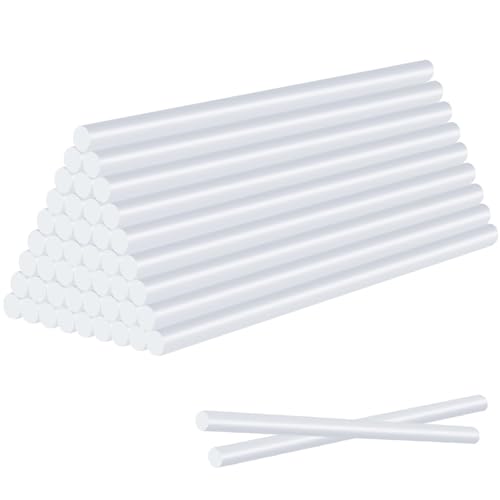 Heißklebestifte，45 stück Heißklebesticks 11 x 200 mm Heißkleber für heißklebepistole DIY Ersatzsticks transparent，Heißkleber für Heimwerken Reparieren von TAXIFANW