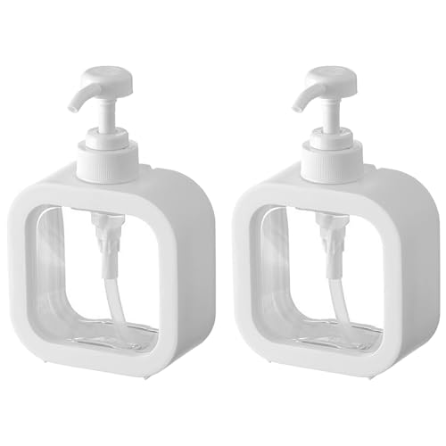 Seifenspender，Pumpspender Lotionspender Shampoo spülung duschgel Spender Leerflasche soap Dispenser，für Küche Bad Flüssigseifen (300ml) von TAXIFANW