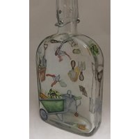 Gartenarbeit Designs Auf 500Ml Flip Top Slo Gin Flasche, Keramikstopfen von TAYLERMADEPRODUCTS