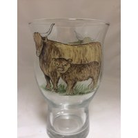 Highland Cattle Design Auf 1Pt Craft Beer Glas von TAYLERMADEPRODUCTS