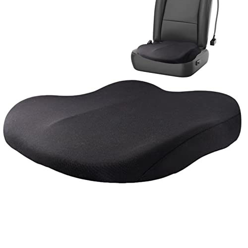 TAYSTE Auto-Sitzerhöhungskissen - Fahrersitzerhöhung - Memory Foam Autokissen für LKW-Fahrer, kleine Leute, Bürostuhl, Rollstuhl, Flugzeug von TAYSTE