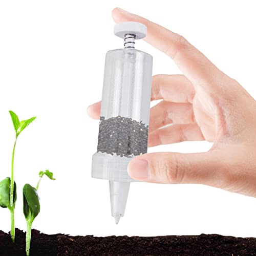 TAYSTE Samenspender - Tragbarer Mini-Handsamenspender für Gartenpflanzen | Gartensamen-Pflanzer-Werkzeug für Karotten-Salat-Spinat-Gras-Samen von TAYSTE