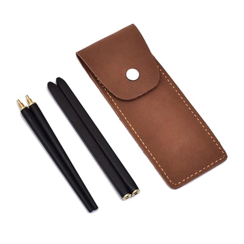 Abnehmbare Essstäbchen mit Etui, chinesische Holz-Essstäbchen für Reiseutensilien, Geschirr, für Outdoor-Campingbedarf von TAZIZI