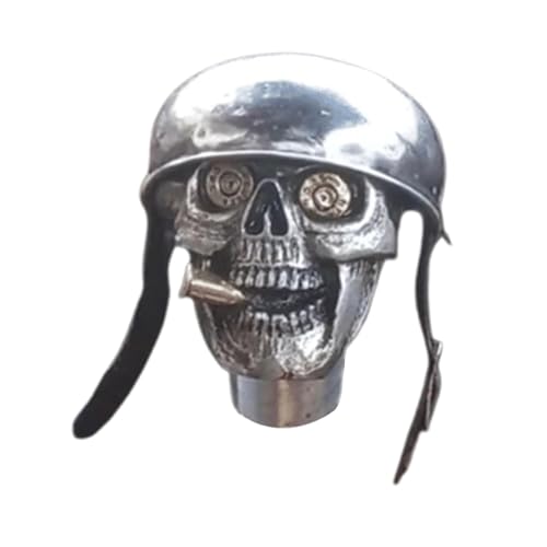 TAZIZI Skull Car Gear Shift Knob Resin Skull Car Transmissions Shifting Lever Handle for Most Manual and Automatic Transmissions von TAZIZI