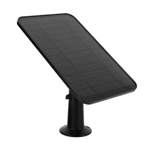 Solarpanel Wildkamera, Solarpanel für Überwachungskamera Aussen, 12V Solar Panel Kamera Ladegerät, IP66 Wasserdicht und Wetterfest von TAZZOR