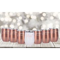 Braut + Team Personalisierte Thermobecher Braut + Team Personalisierte Thermobecher von TBDreamWork