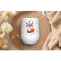 Thermobecher Personalisiert Mit Süßem Motiv Fuchs von TBDreamWork