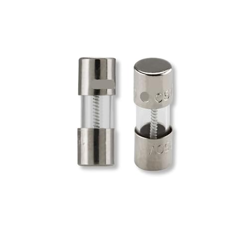 1 Stück Glasrohr C520 100 mA-5 A 250 V flinke 5 x 15 mm Sicherung(C520-3-R) von TBHEEPQQ